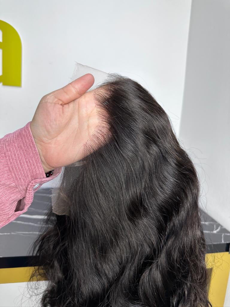 High End Virgin 13x6 Lace Frontal (colour #1B)