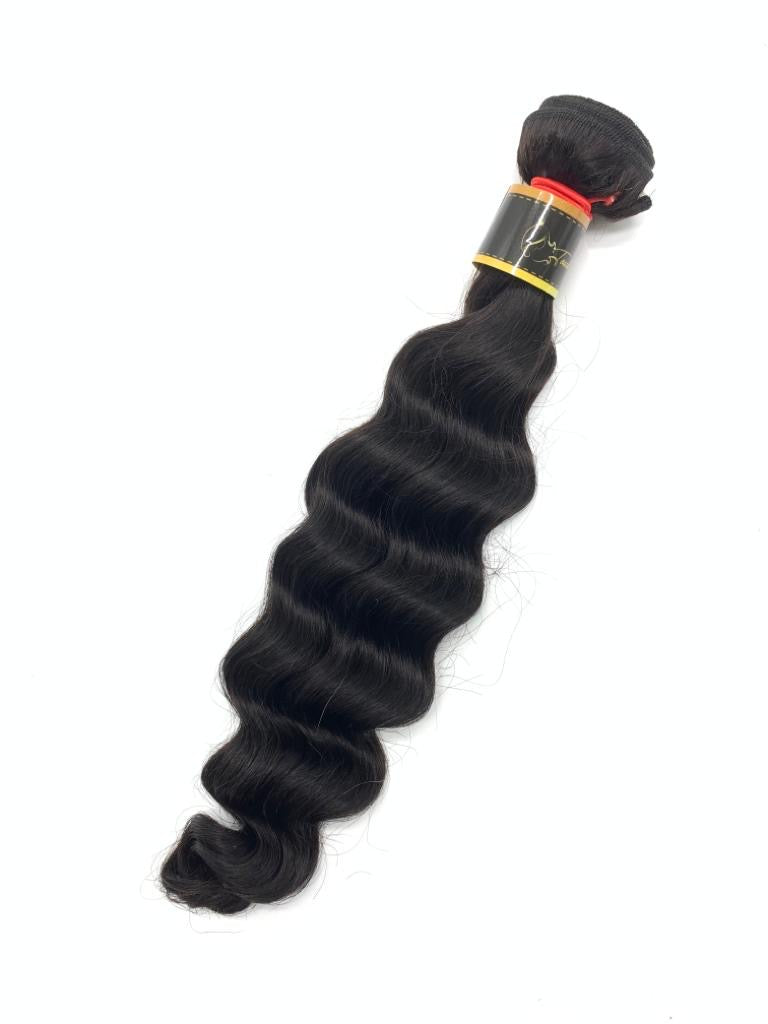 High End Virgin Deep/Loose Deep Wave Bundles (colour #1B)