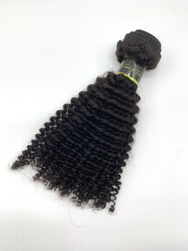 High End Virgin French/Italian Curl Bundles (colour #1B)