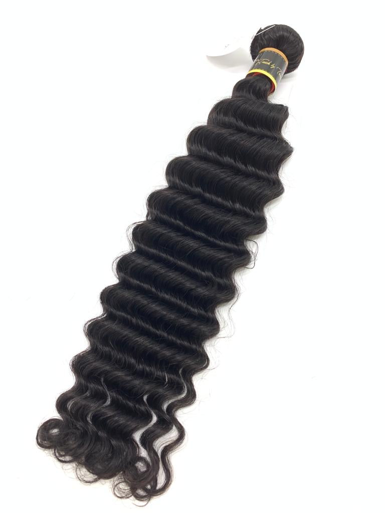 High End Virgin Deep/Loose Deep Wave Bundles (colour #1B)