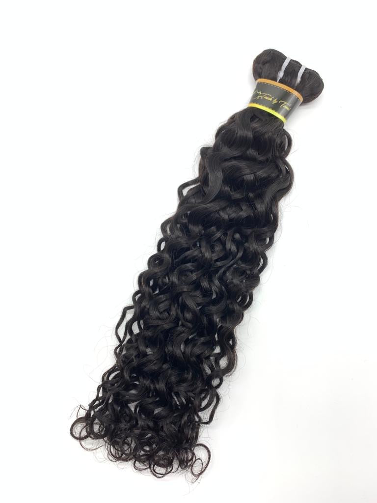 High End Virgin French/Italian Curl Bundles (colour #1B)
