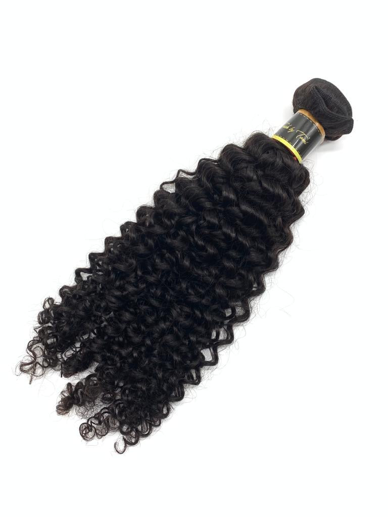 High End Virgin Kinky Curl/Straight & Yaki Bundles (colour #1B)